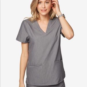 Like new Figs Casma graphite scrub top- M